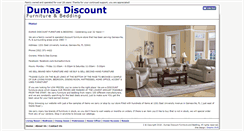 Desktop Screenshot of dumasfurniture.com